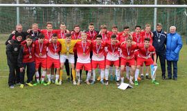 Titel erfolgreich verteidigt: Nach 2015 auch 2016 wurden Berlins U16-Junioren NOFV-Länderpokalsieger, Foto: privat